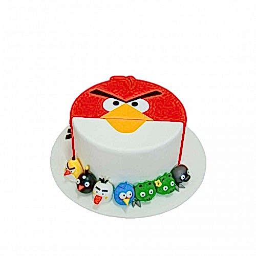 Angrybirds Temalı Pasta