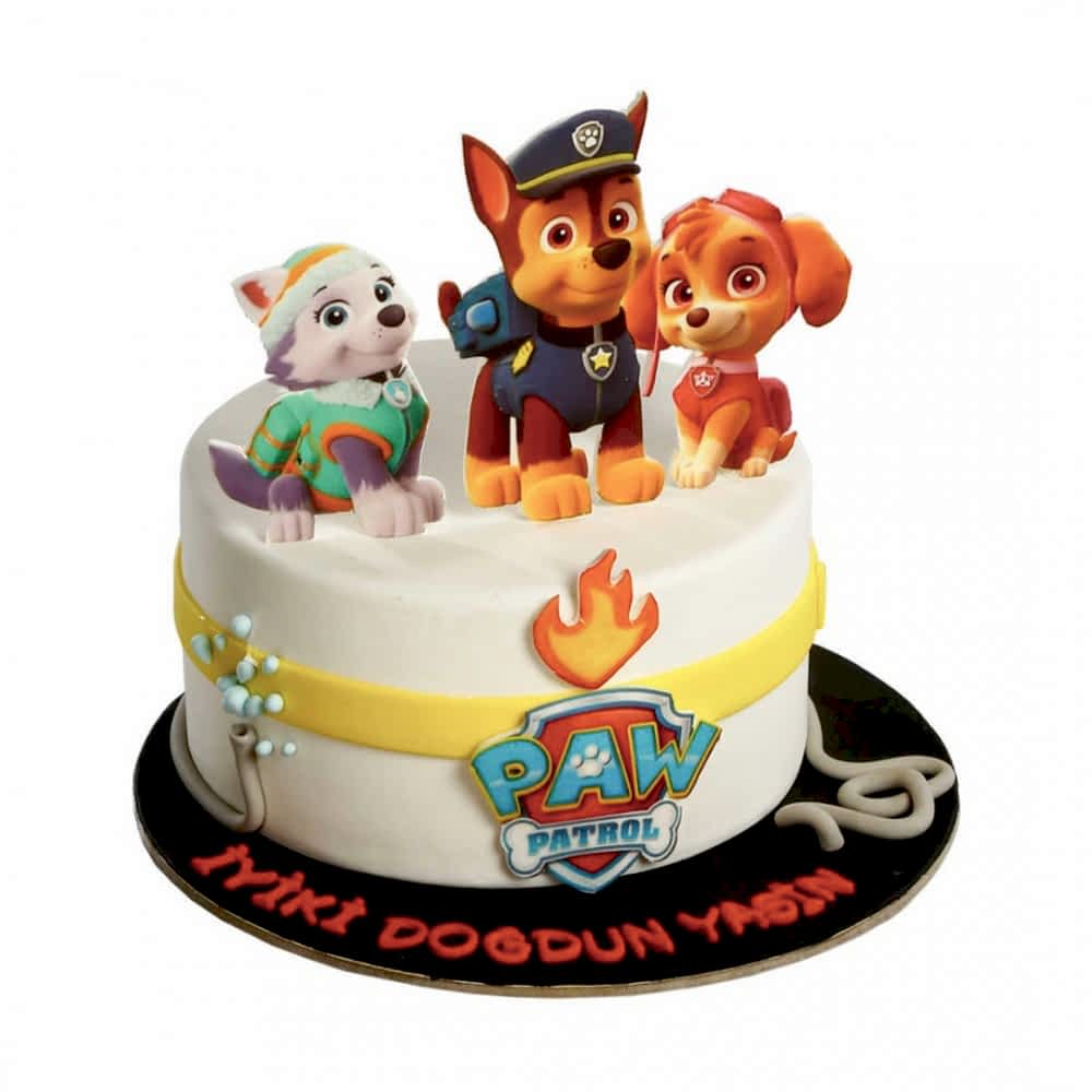 Paw Patrol Temalı Çocuk Pasta