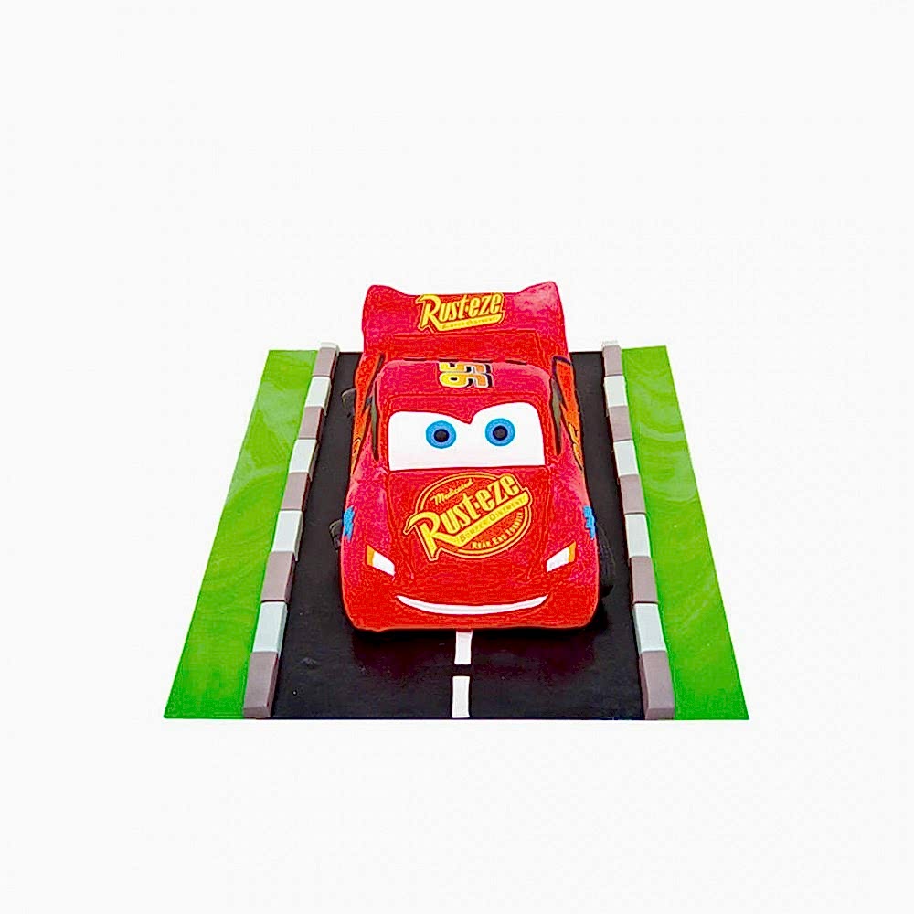 Şimşek McQueen Çocuk Pasta