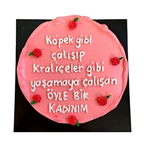 Yazılı Pasta 105