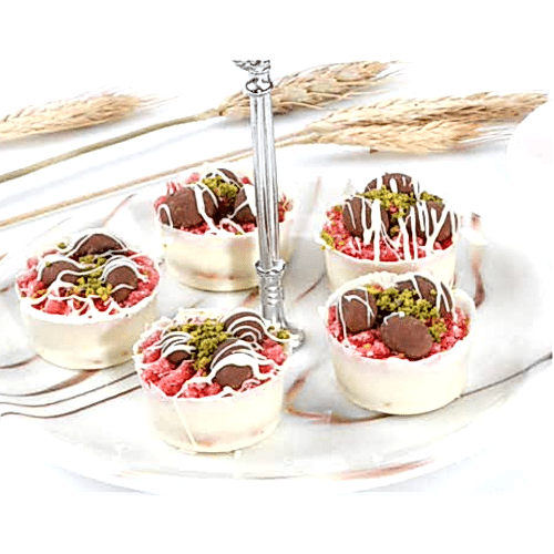 Frambuazlı Fıstıklı Kurabiye